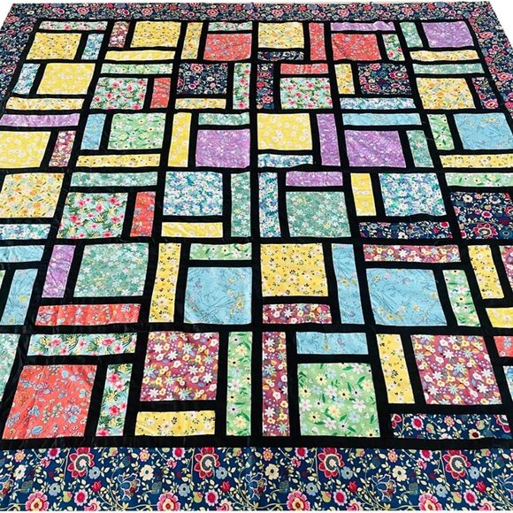 50pcs 10 x 10 inches Cotton Fabric Bundle Squares for Quilting Sewing, Precut Fa - Picture 6 of 7